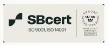 SBcert logo