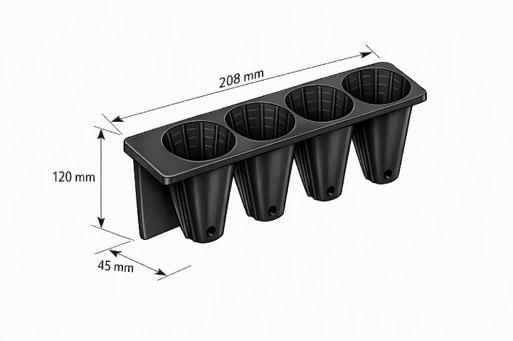 Rubber Agricultural Long Root Trainer