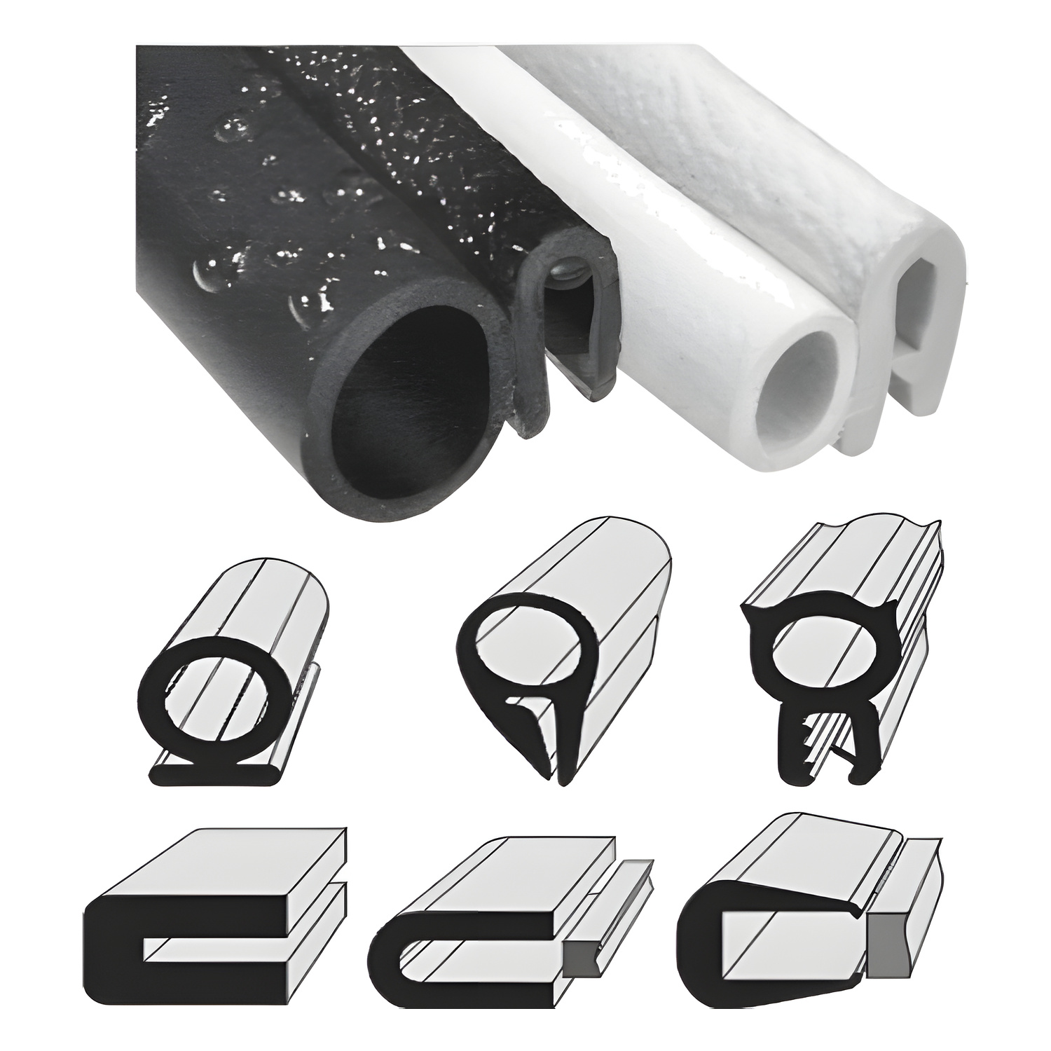 Extruded Rubber Profiles