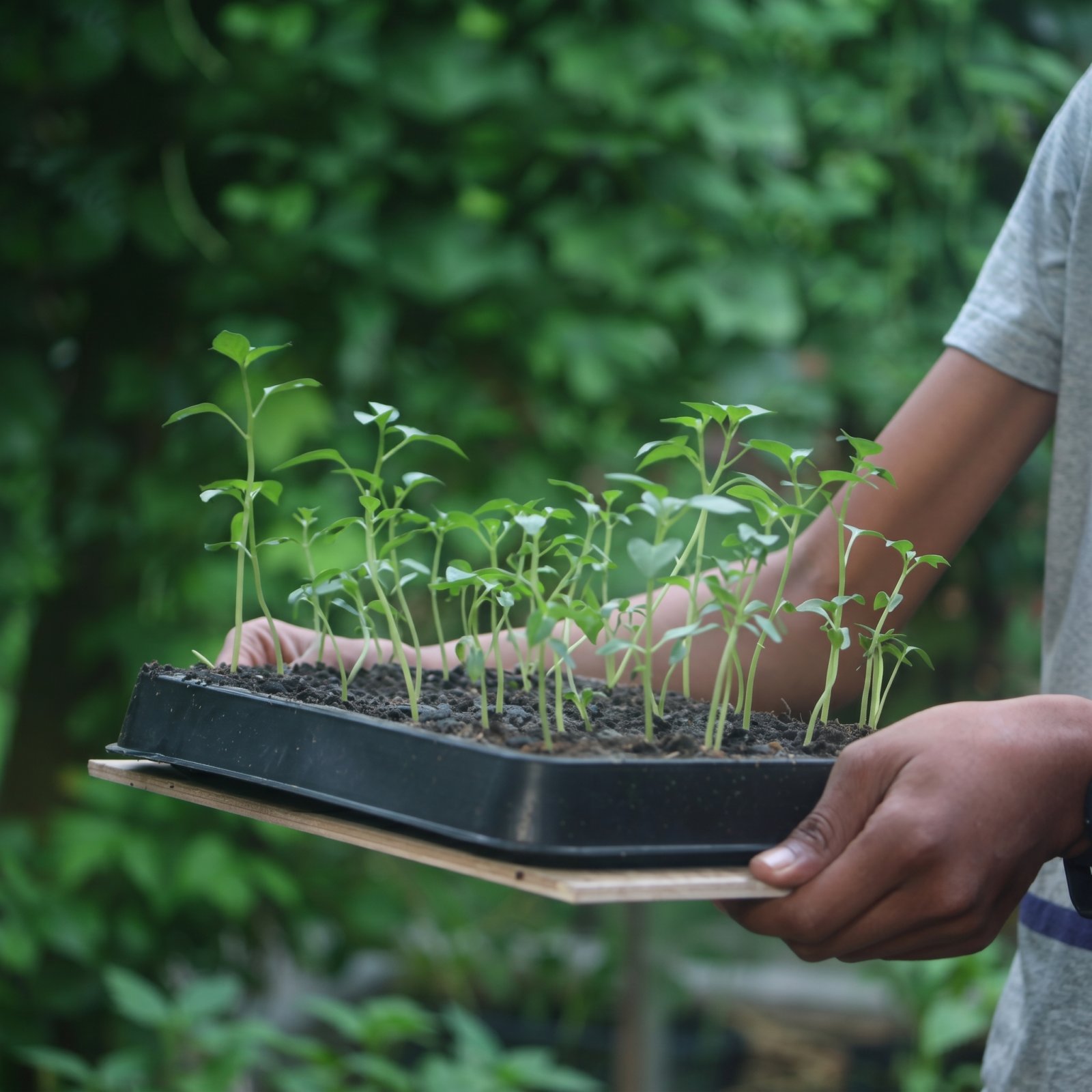Rubber Seed Tray